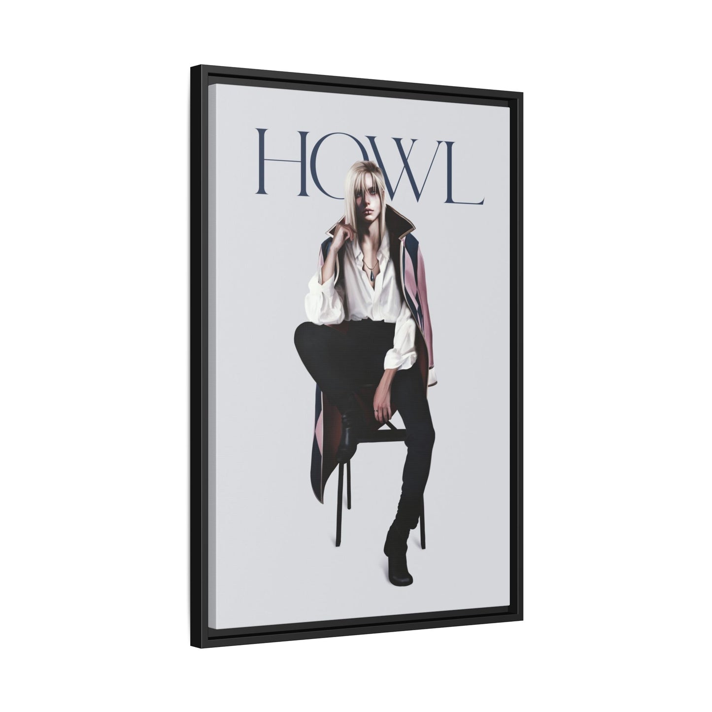Framed Canvas - Howl