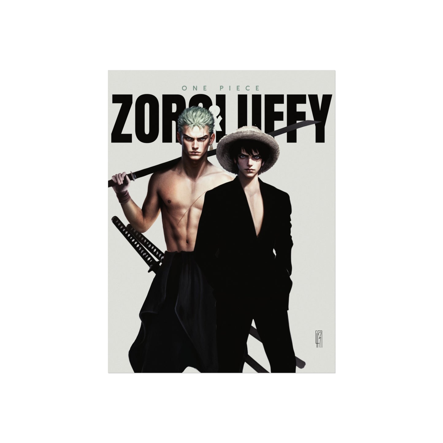 Fine Art Print - Zoro & Luffy II