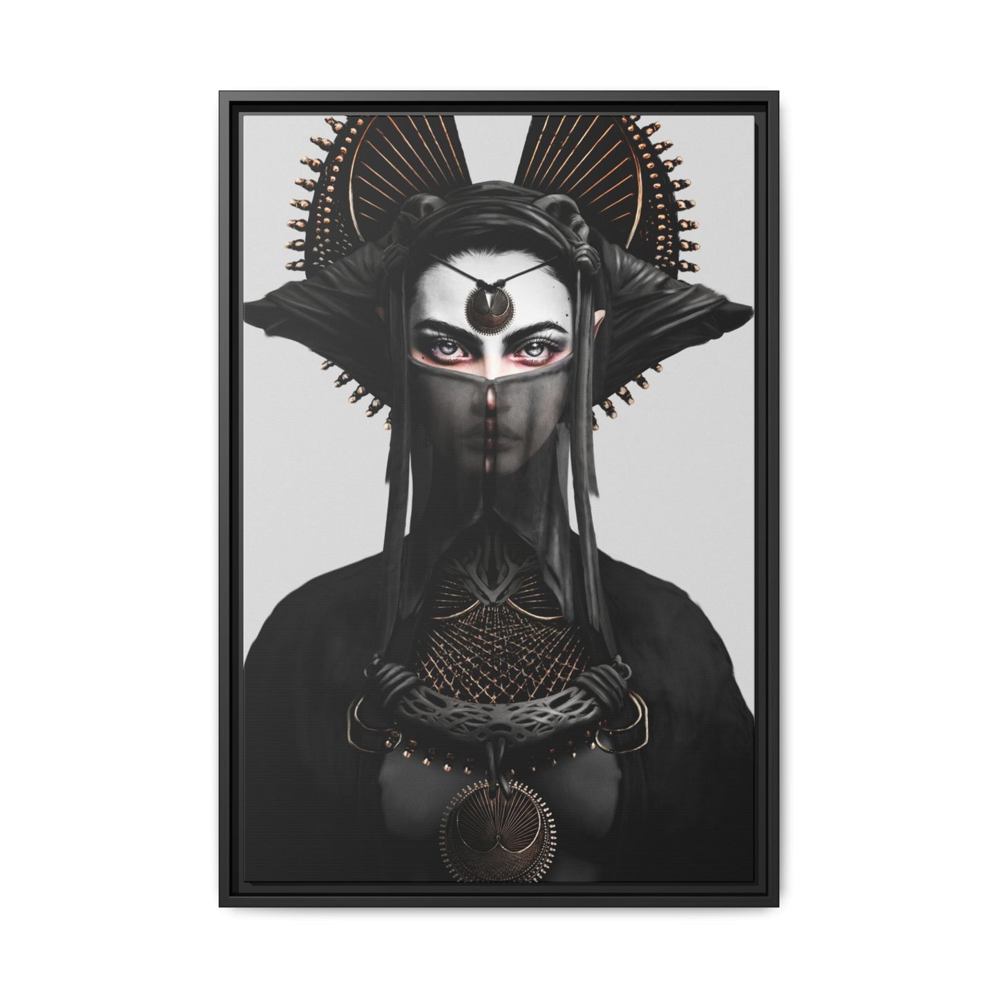 Framed Canvas - Lachesis The Moirai
