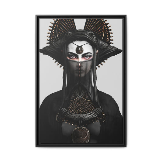 Framed Canvas - Lachesis The Moirai