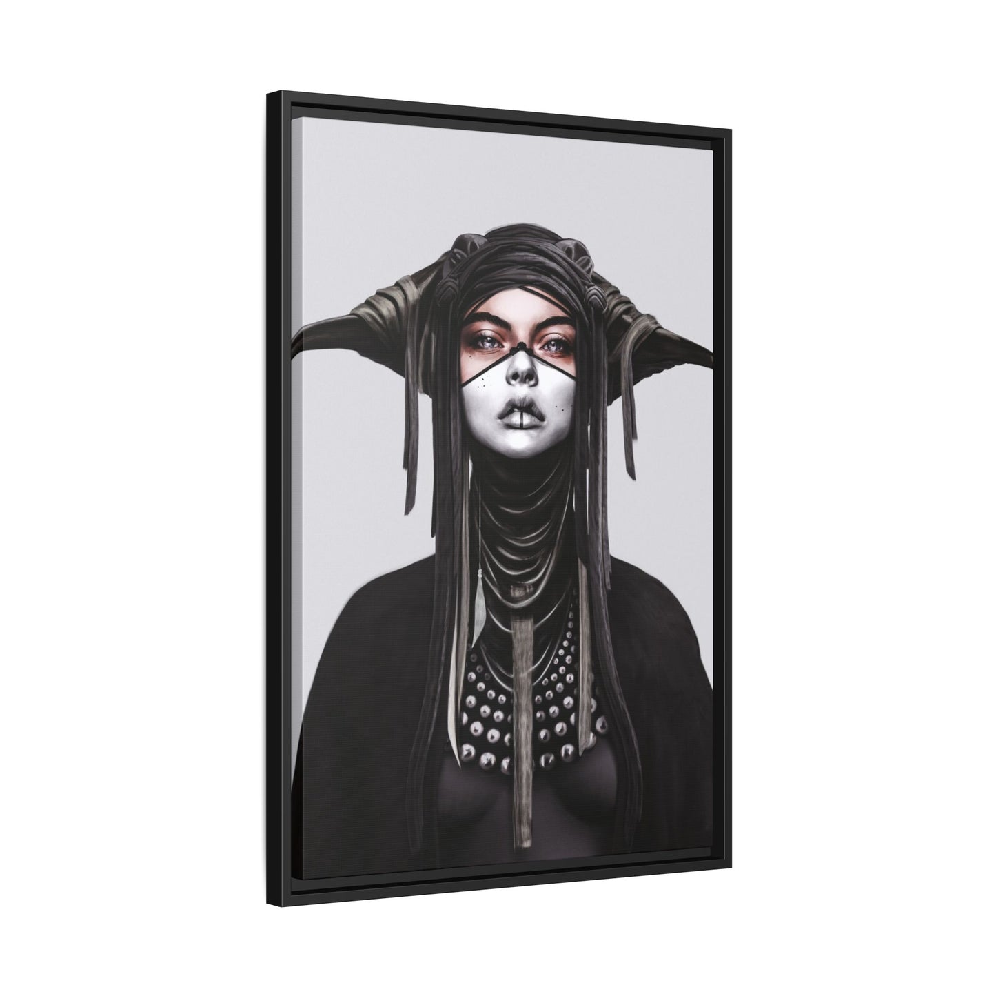 Framed Canvas - Atropos The Moirai