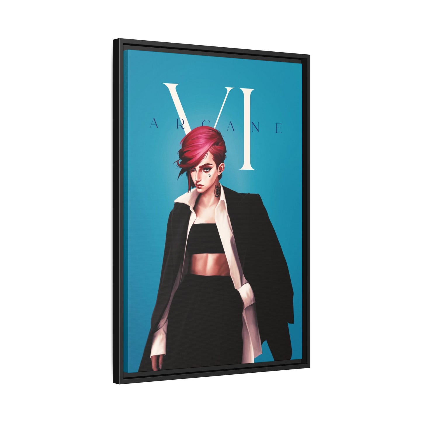Framed Canvas - Vi