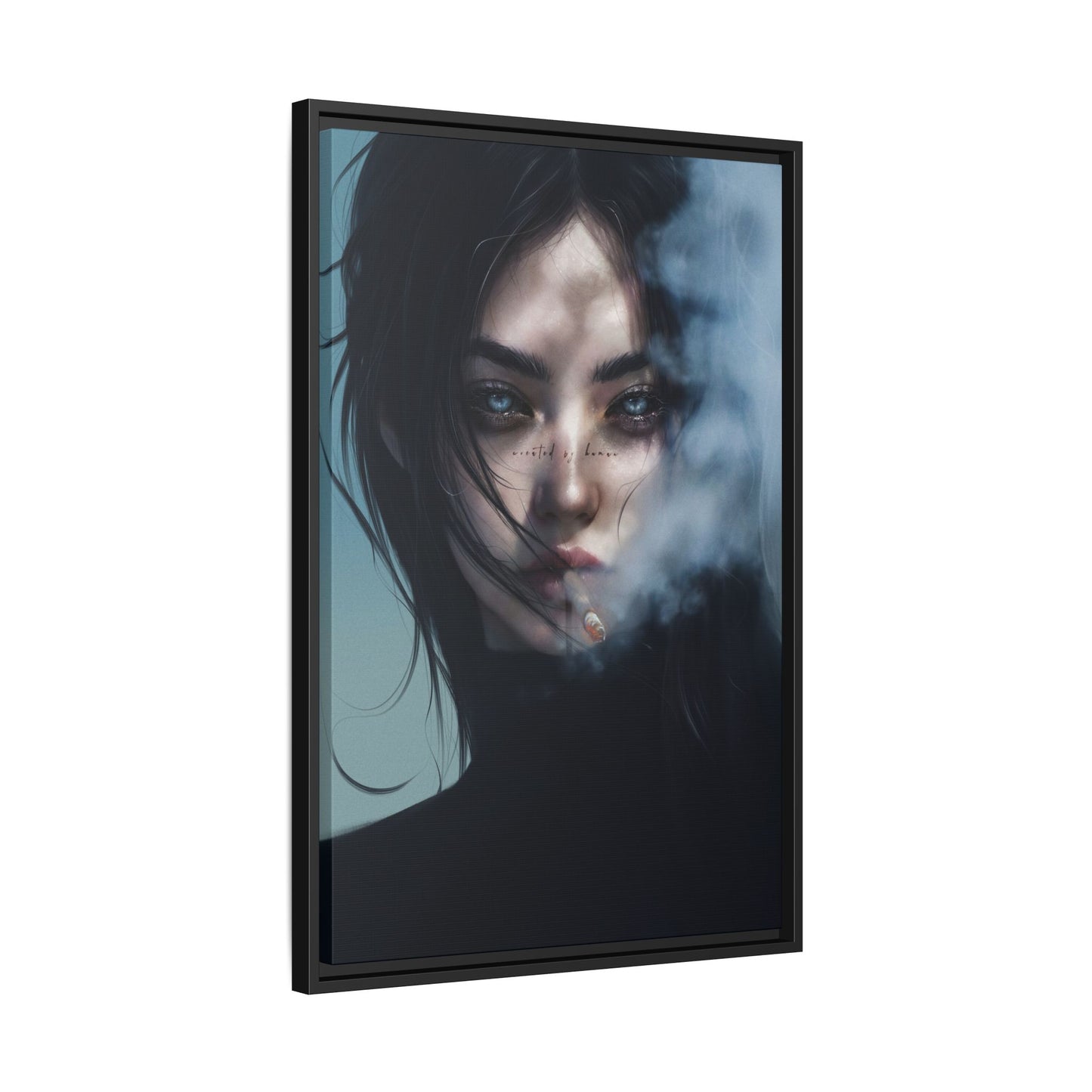 Framed Canvas - Created By Human
