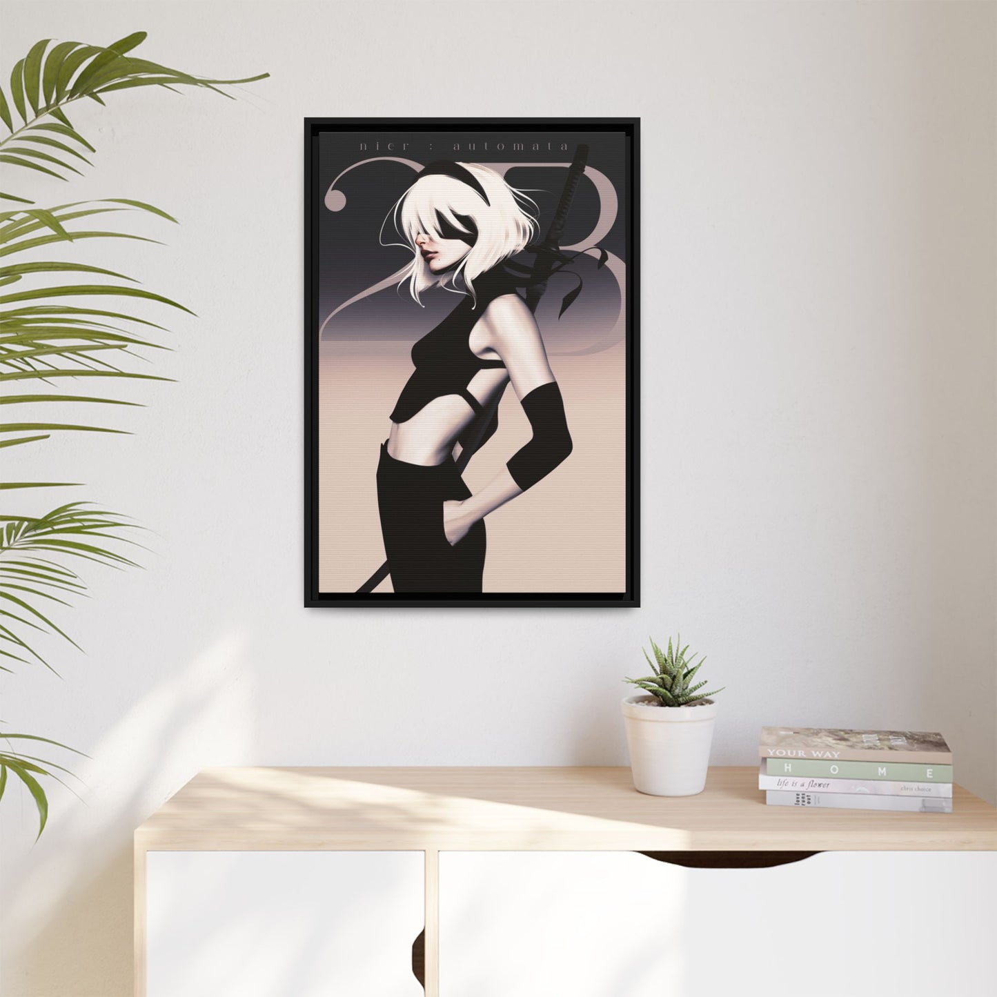 Framed Canvas - 2B