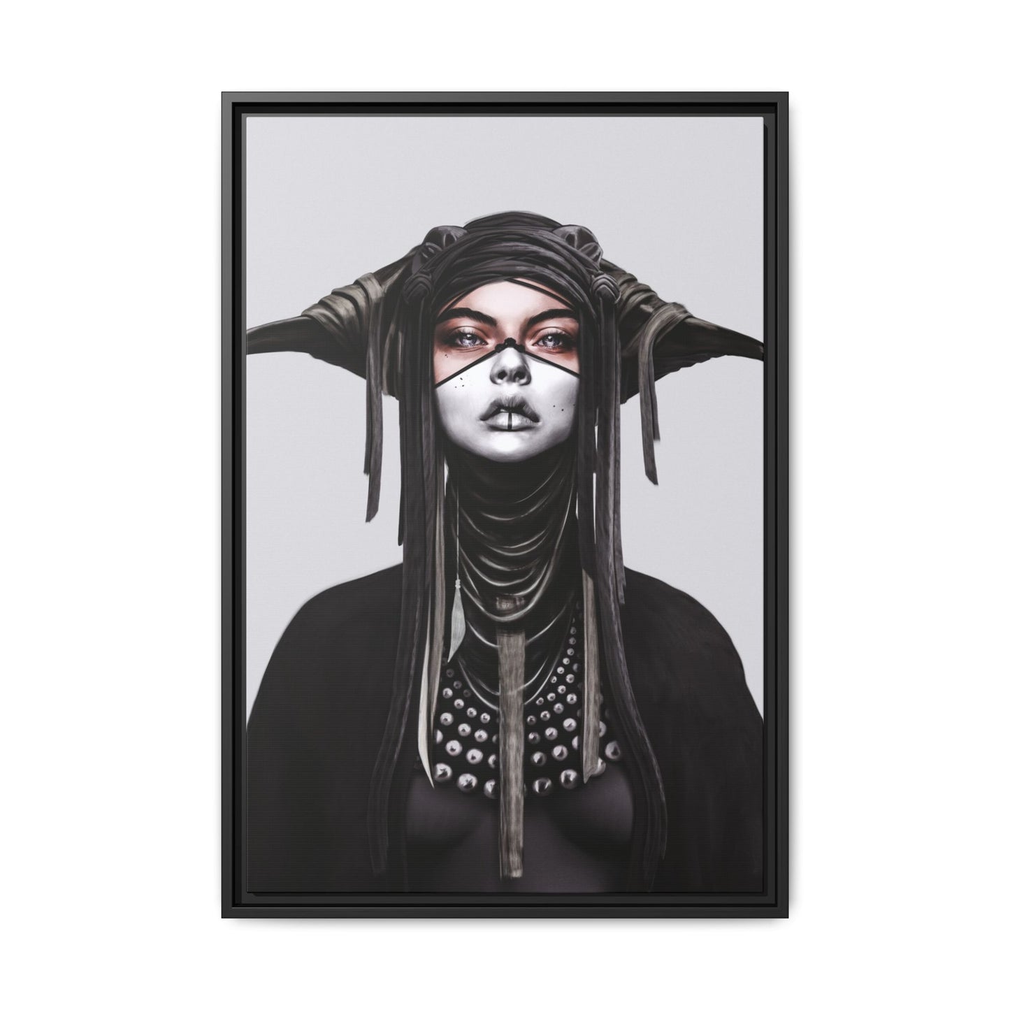 Framed Canvas - Atropos The Moirai