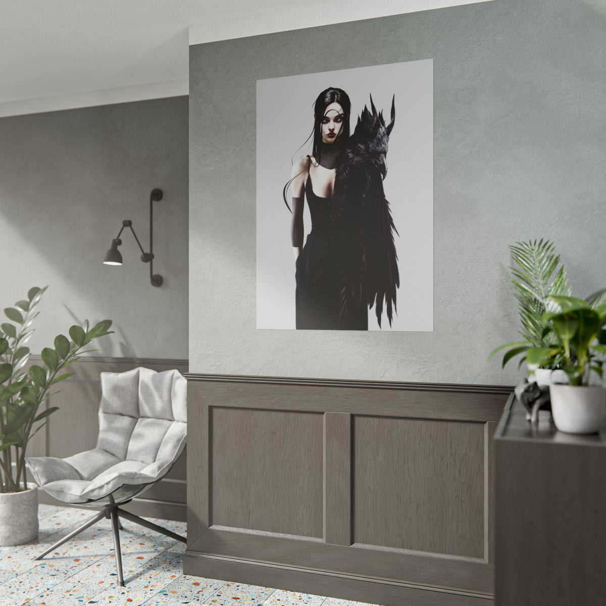 The Devils Coat - Art Print