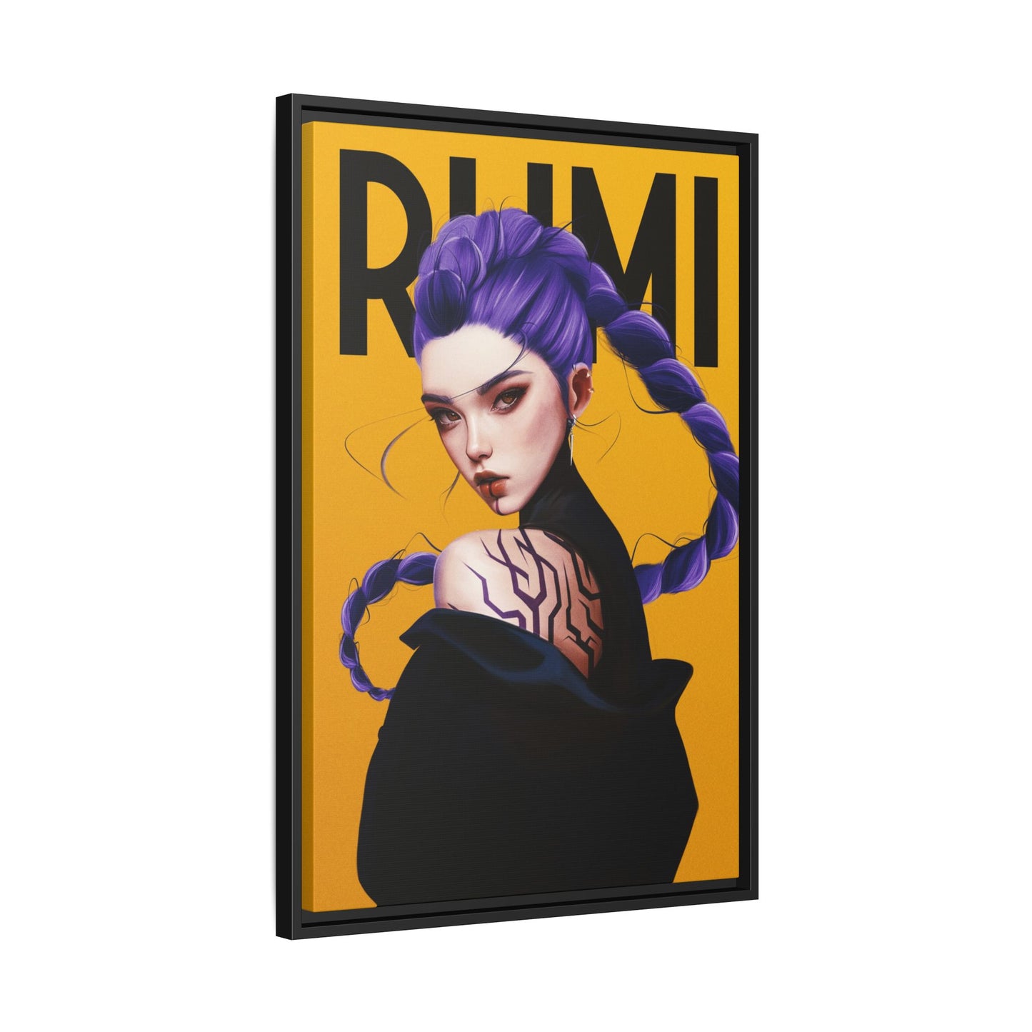 Framed Canvas - Rumi - Kpop Demon Hunters