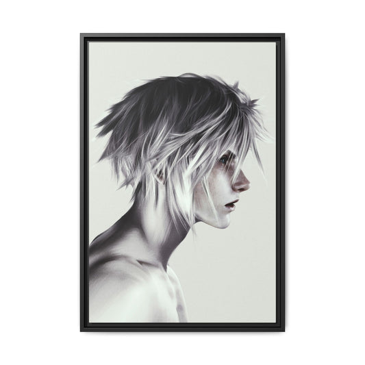 Framed Canvas - Cloud Strife