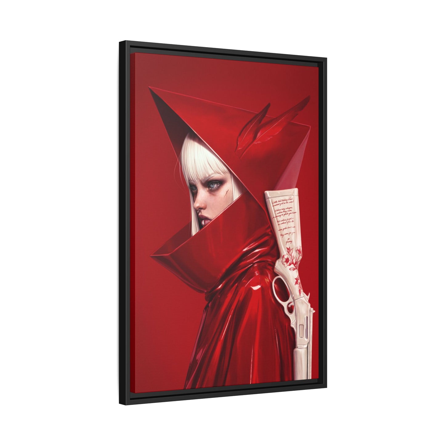 Framed Canvas - Red Hunter