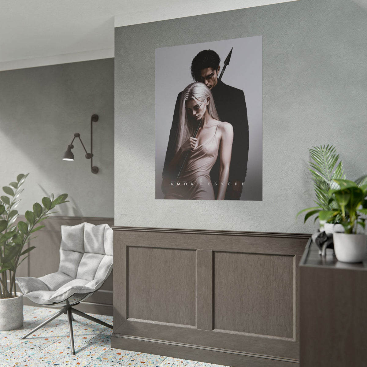 Amor & Psyche - Art Print