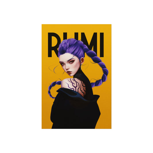 Fine Art Print - Rumi - Kpop Demon Hunters