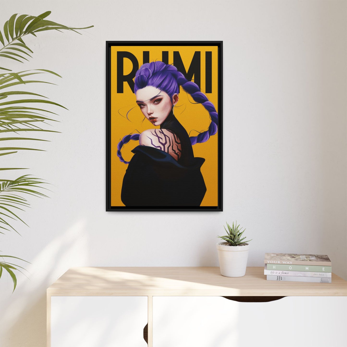 Framed Canvas - Rumi - Kpop Demon Hunters