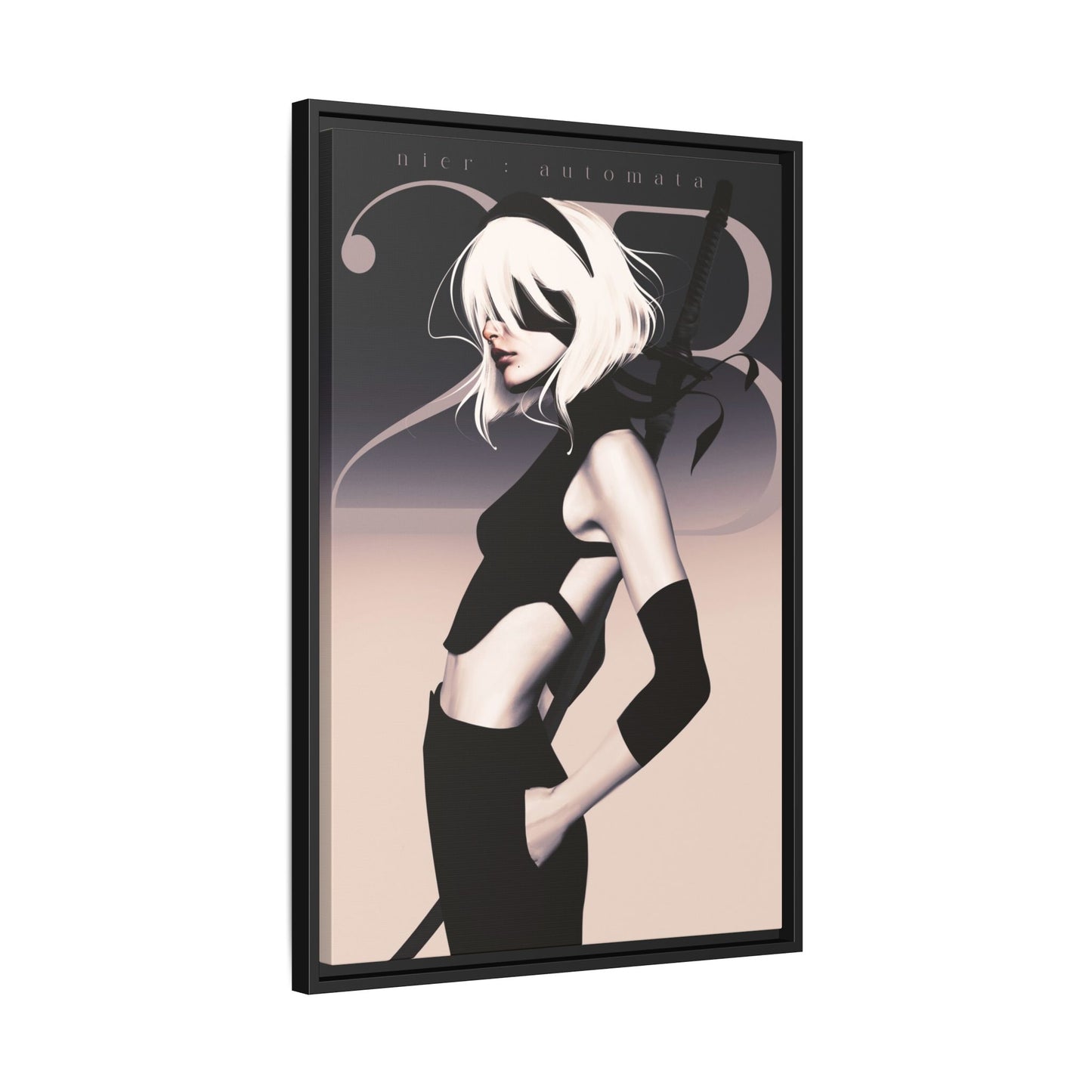 Framed Canvas - 2B