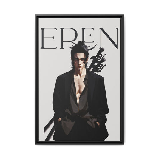 Framed Canvas - Eren Yeager