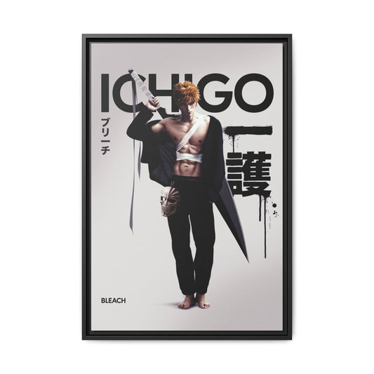 Framed Canvas - Ichigo - Bleach