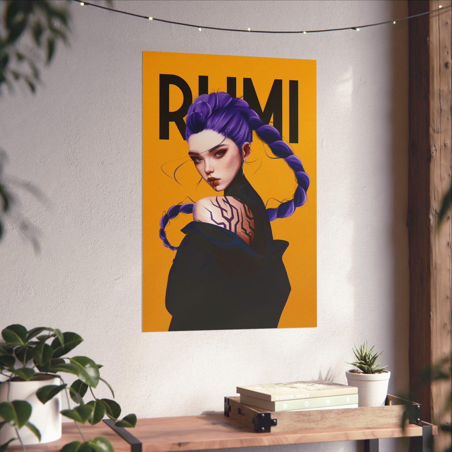 Fine Art Print - Rumi - Kpop Demon Hunters