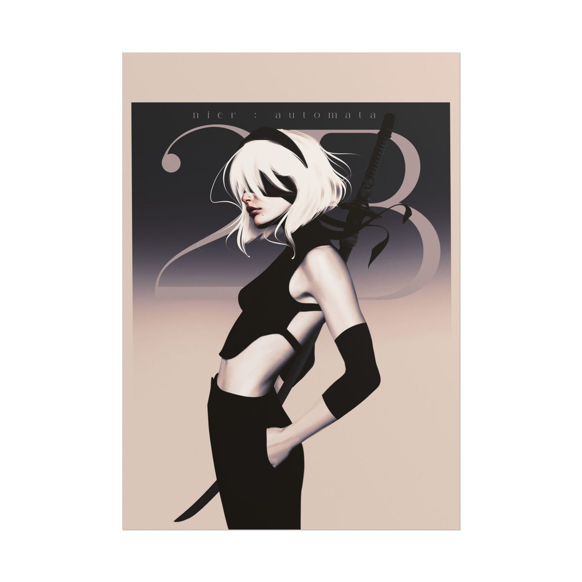 2B - Art Print