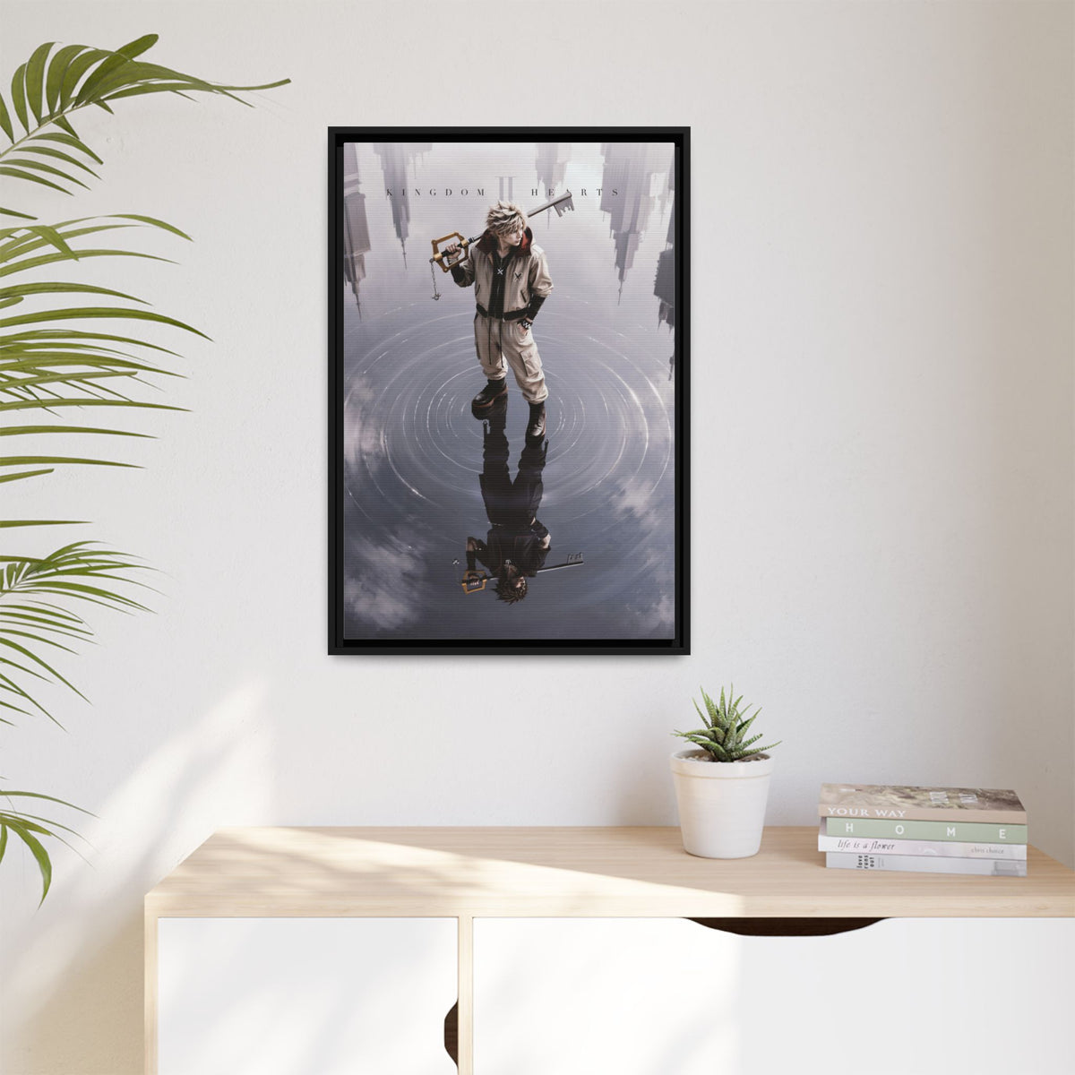 Framed Canvas - Roxas - Kingdom Hearts