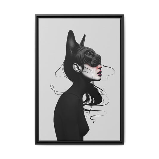 Framed Canvas - Through My Eyes IV