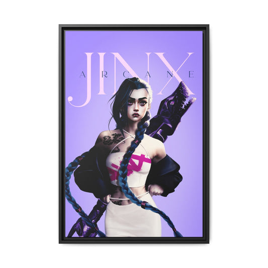 Framed Art Print - Jinx