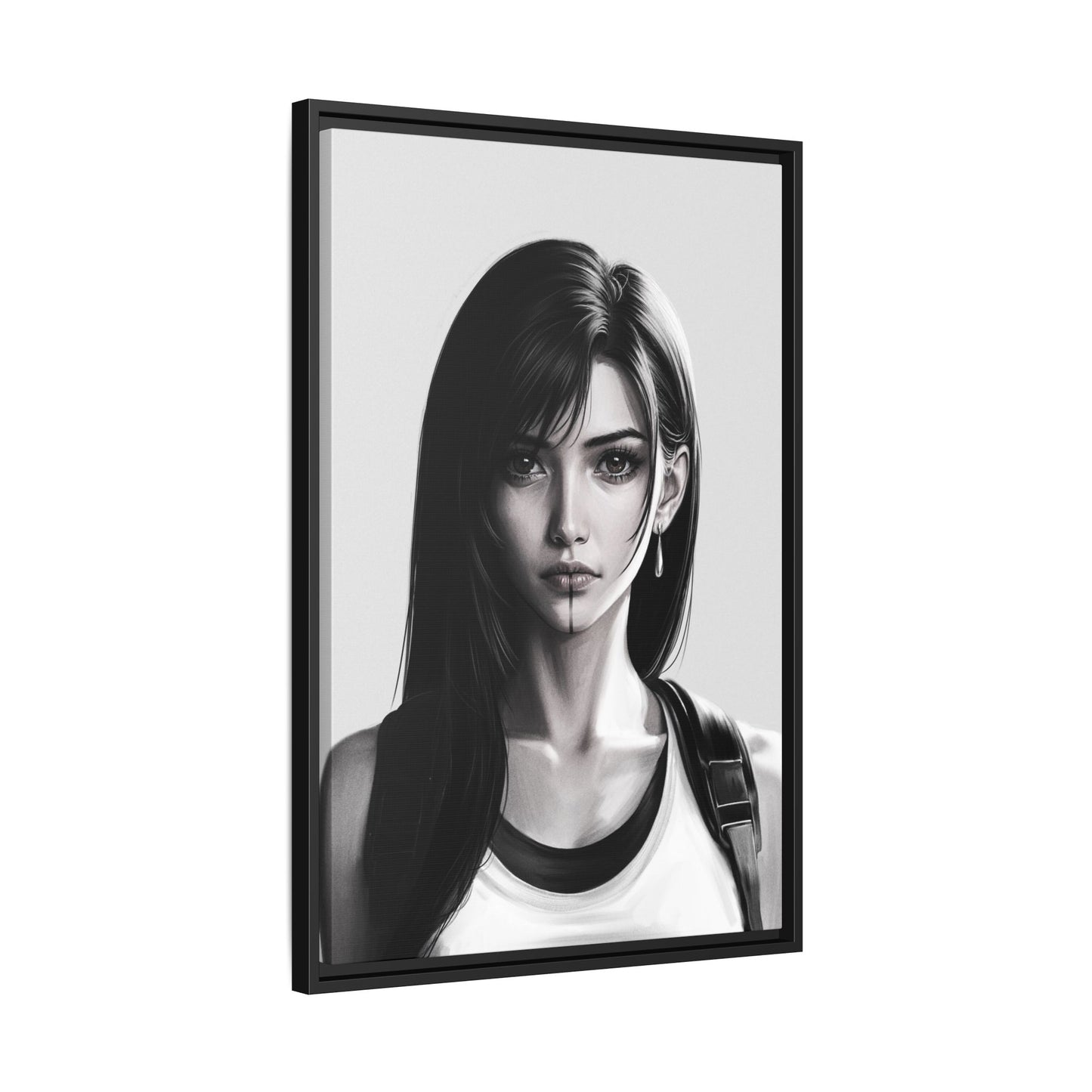 Framed Canvas - Tifa Lockhart