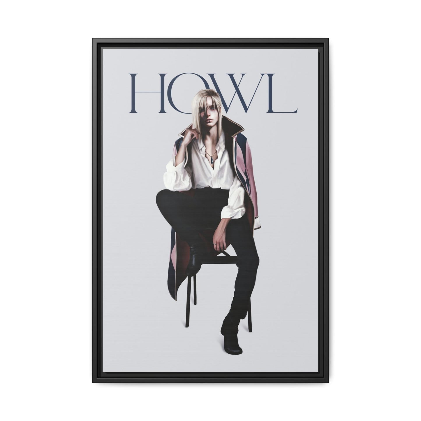 Framed Canvas - Howl