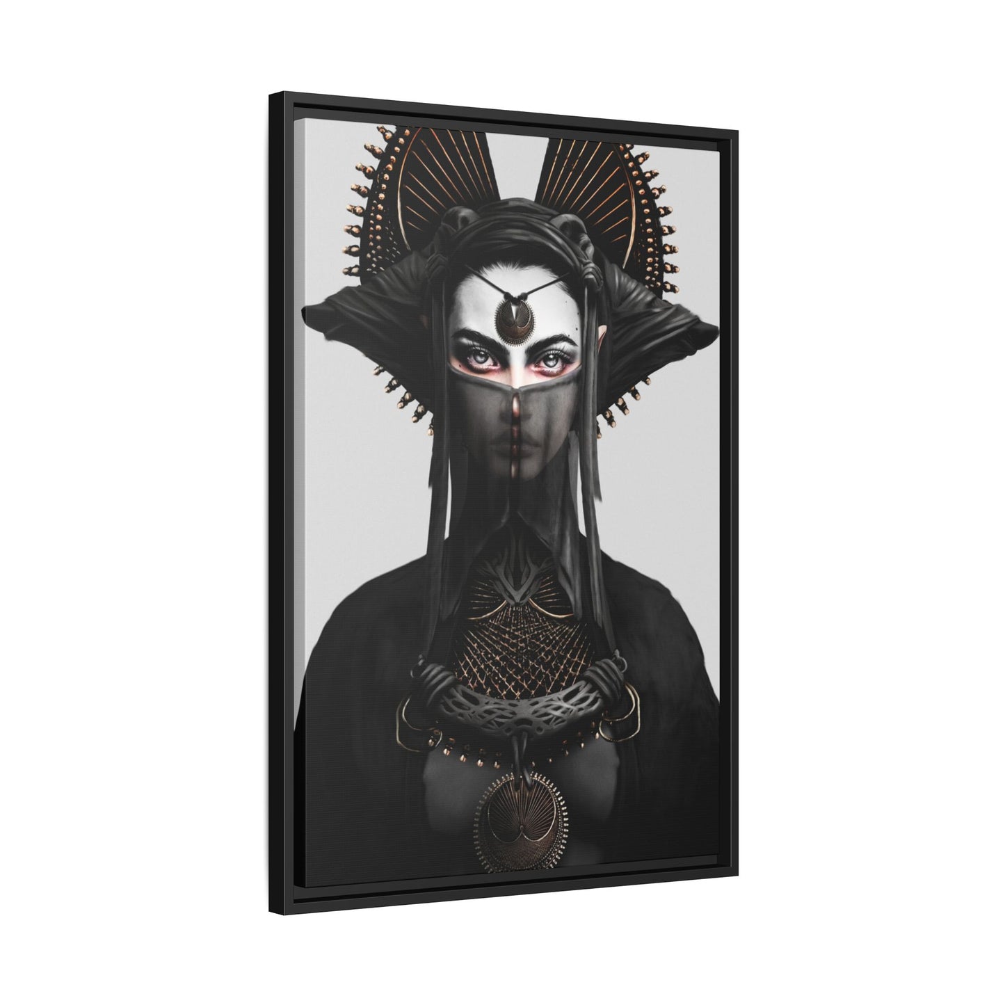 Framed Canvas - Lachesis The Moirai