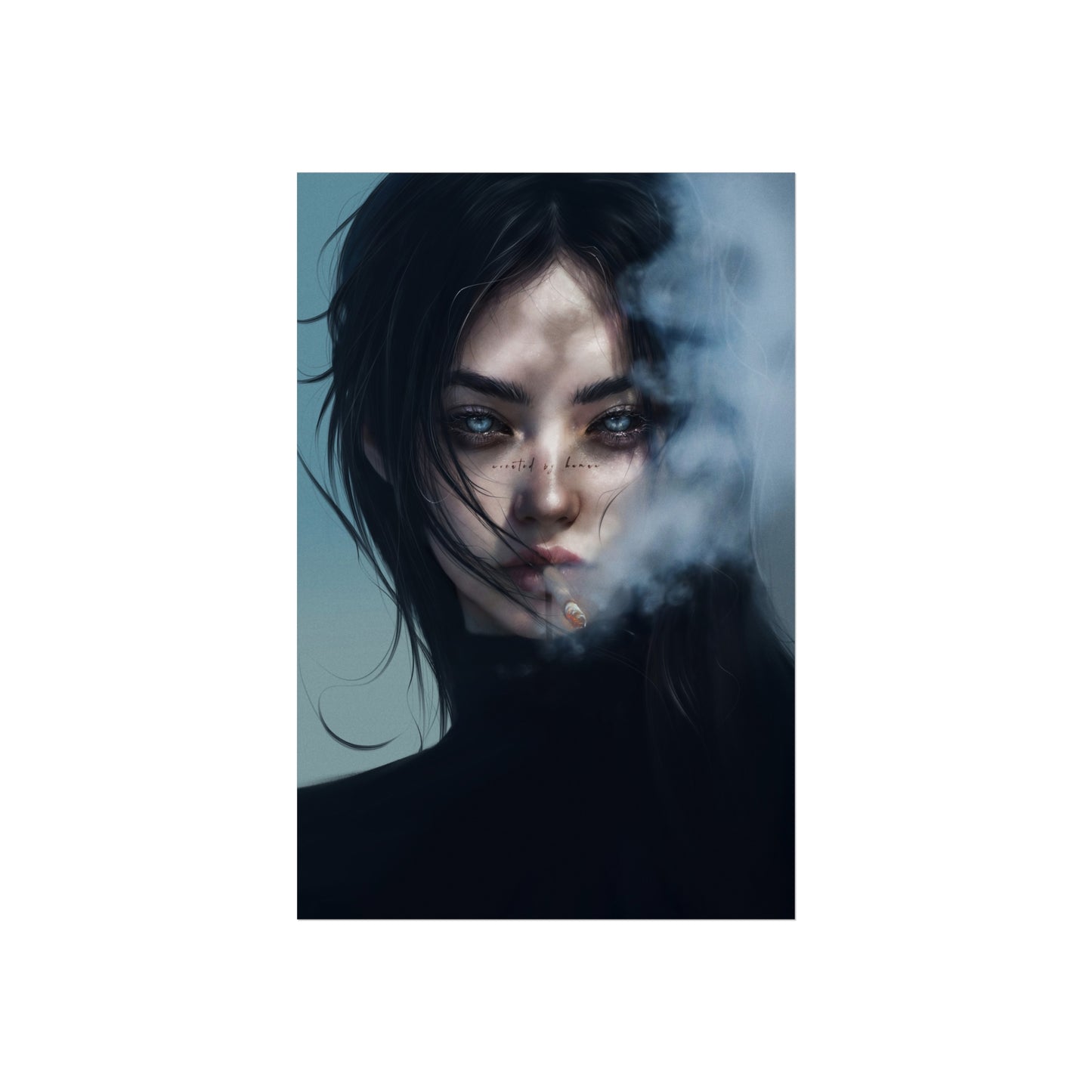 Fine Art Print - Created By Human