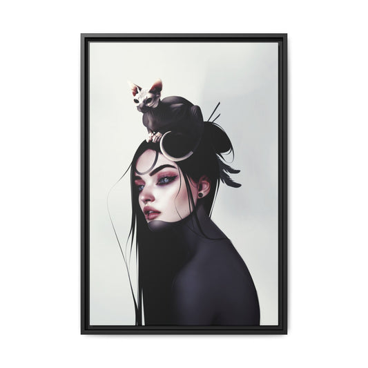 Framed Canvas - The Crown
