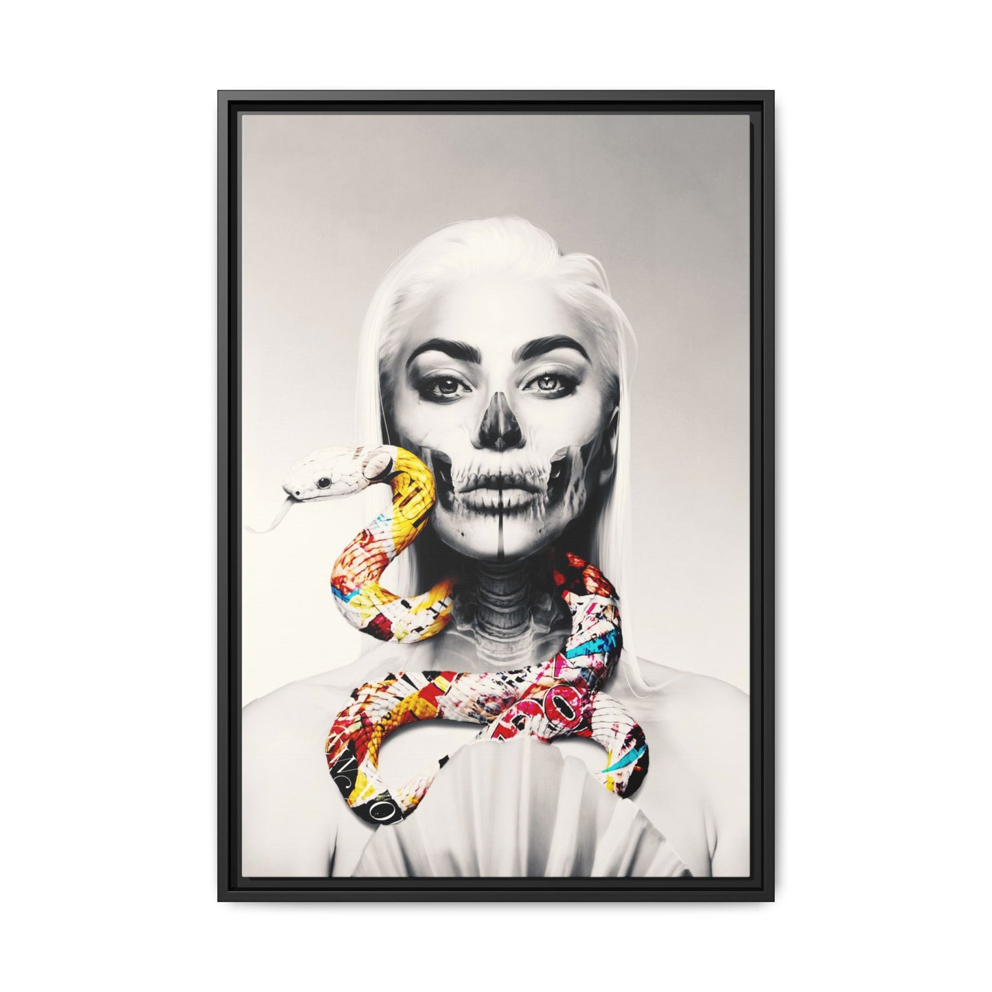 Framed Canvas - RadioGAGA