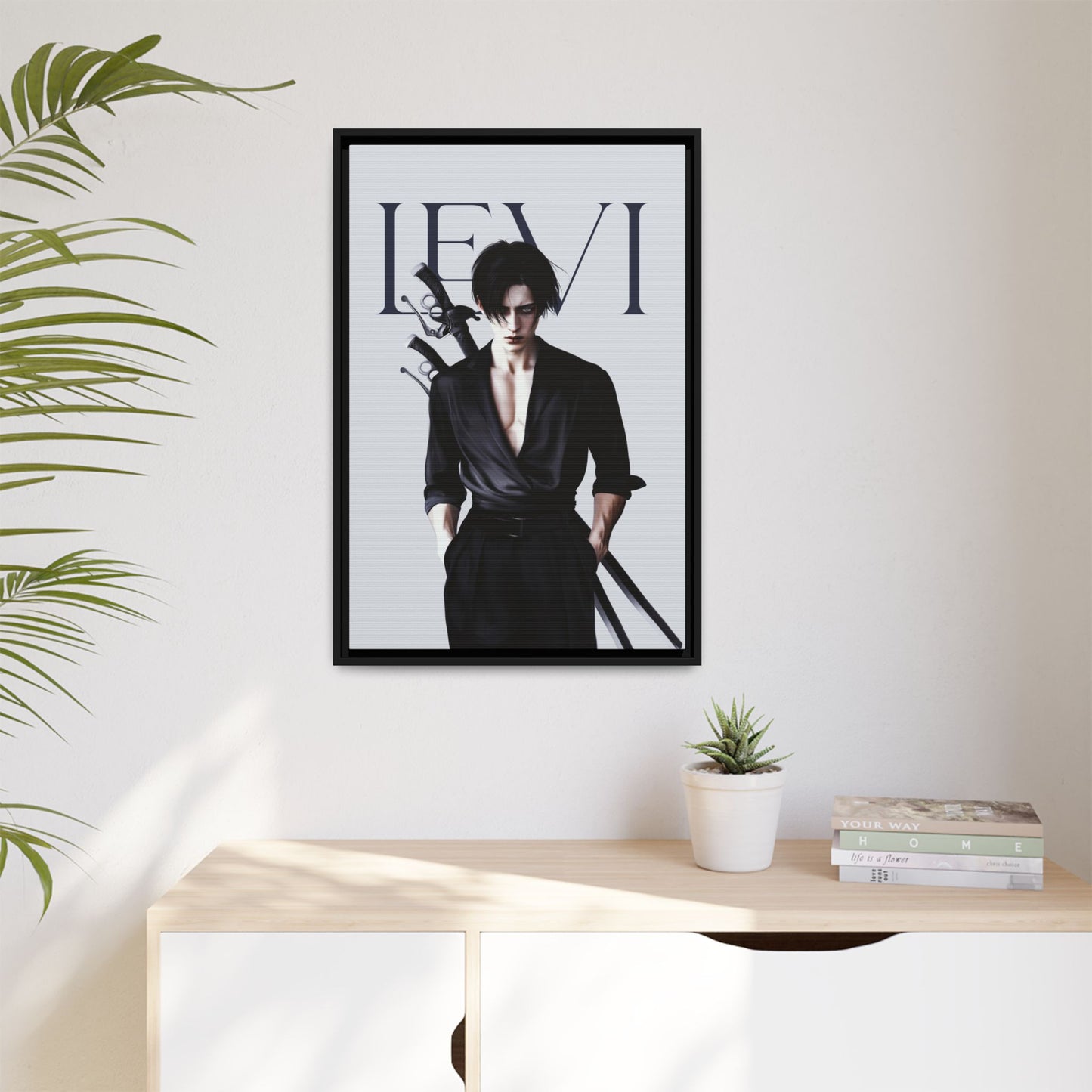Framed Canvas - Levi
