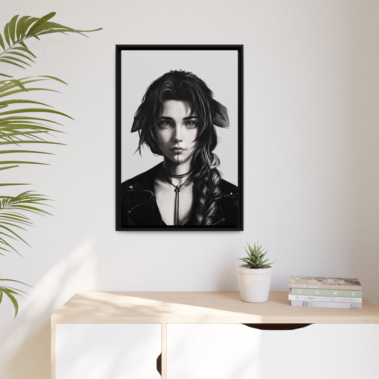 Framed Canvas - Aerith Gainsborough