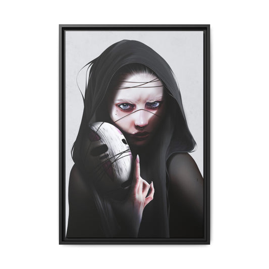 Framed Canvas - The Face Of NoFace