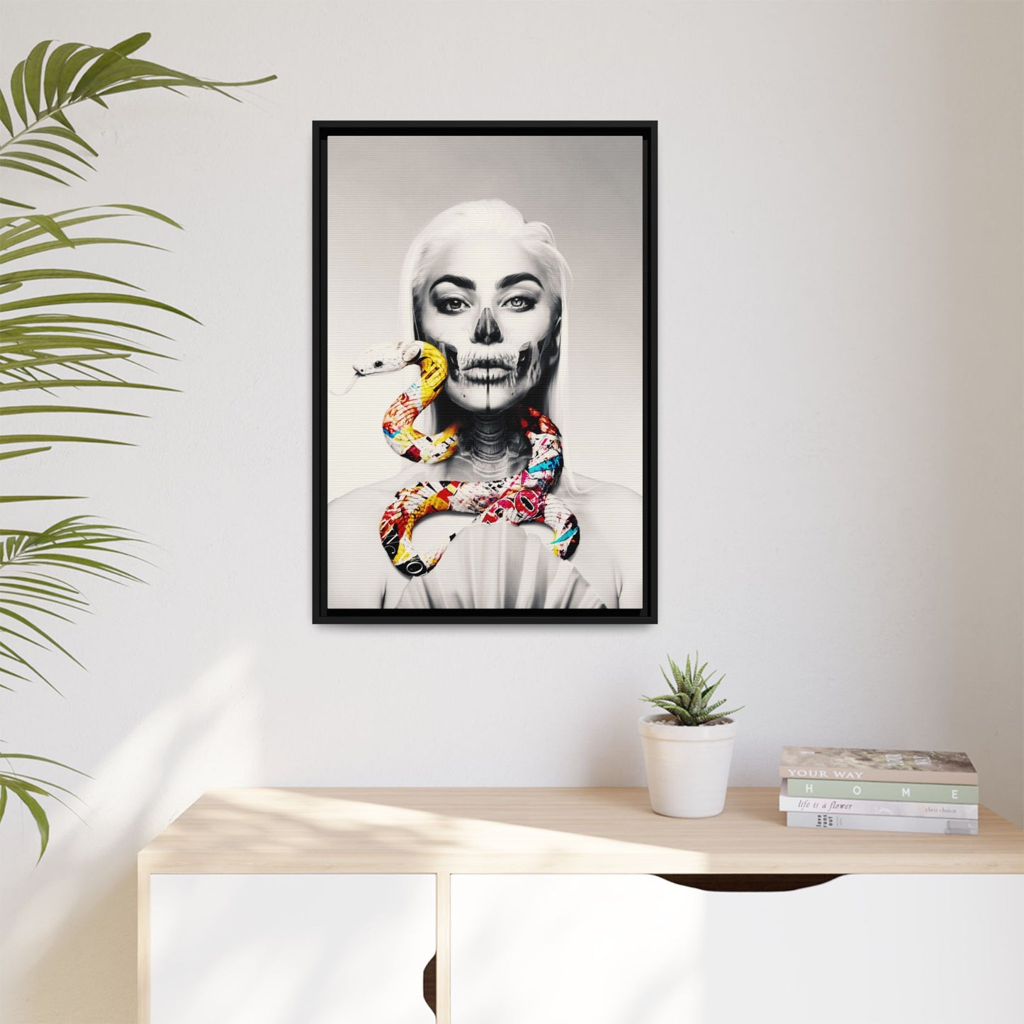 Framed Canvas - RadioGAGA