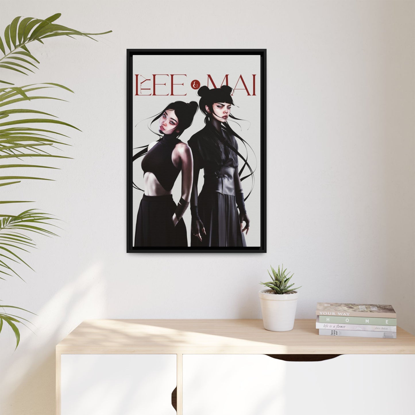 Framed Canvas - TyLee & Mai